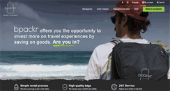 Desktop Screenshot of bpackr.com