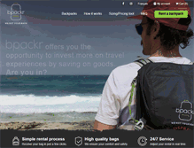 Tablet Screenshot of bpackr.com